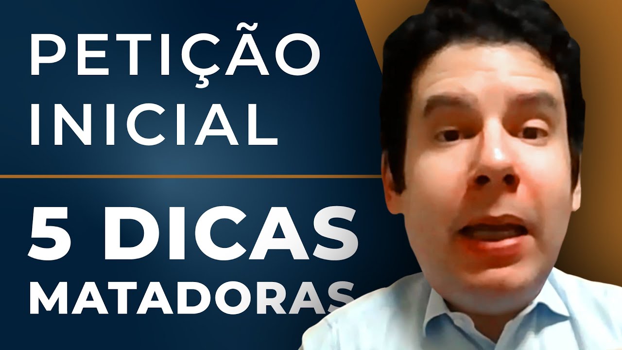 PETIÇÃO INICIAL 2026 - 5 DICAS MATADORAS para ESCREVER uma BOA PETIÇÃO INICIAL em 2026 😱😎