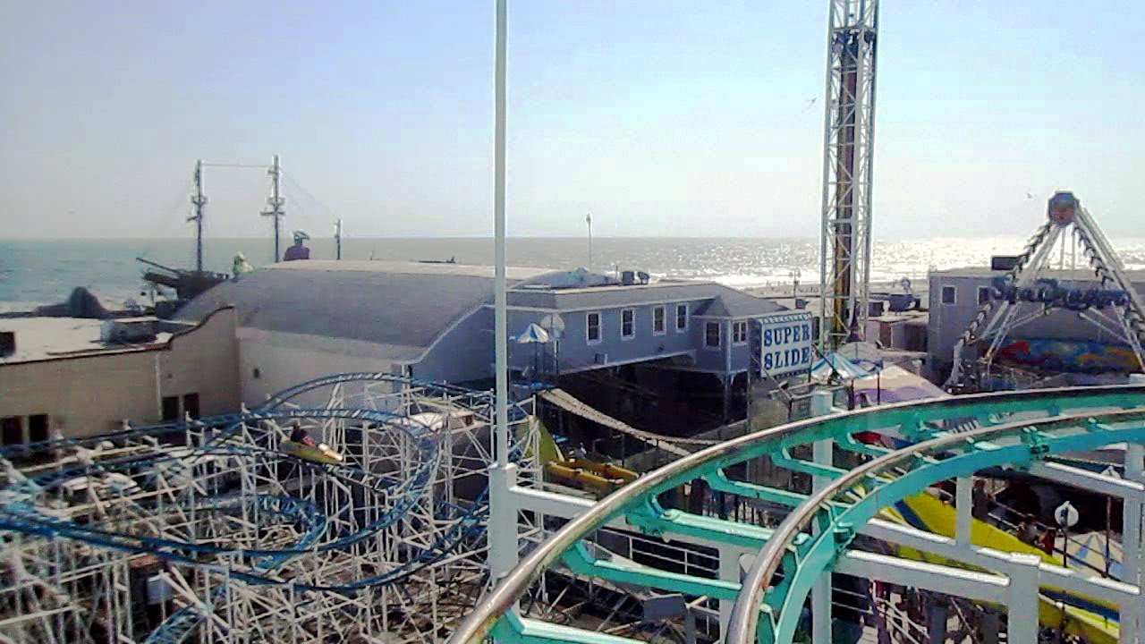 Python front seat on-ride HD POV Playland's Castaway Cove