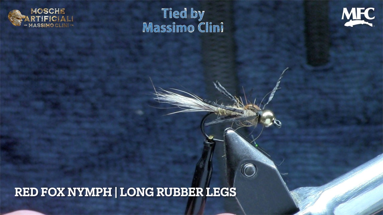 Costruzione Red Fox Nymph Long Rubber Legs | La Ninfa da Caccia in Volpe