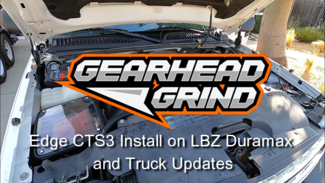 Установка монитора Edge CTS3 на LBZ Duramax и общее обновление для грузовика.