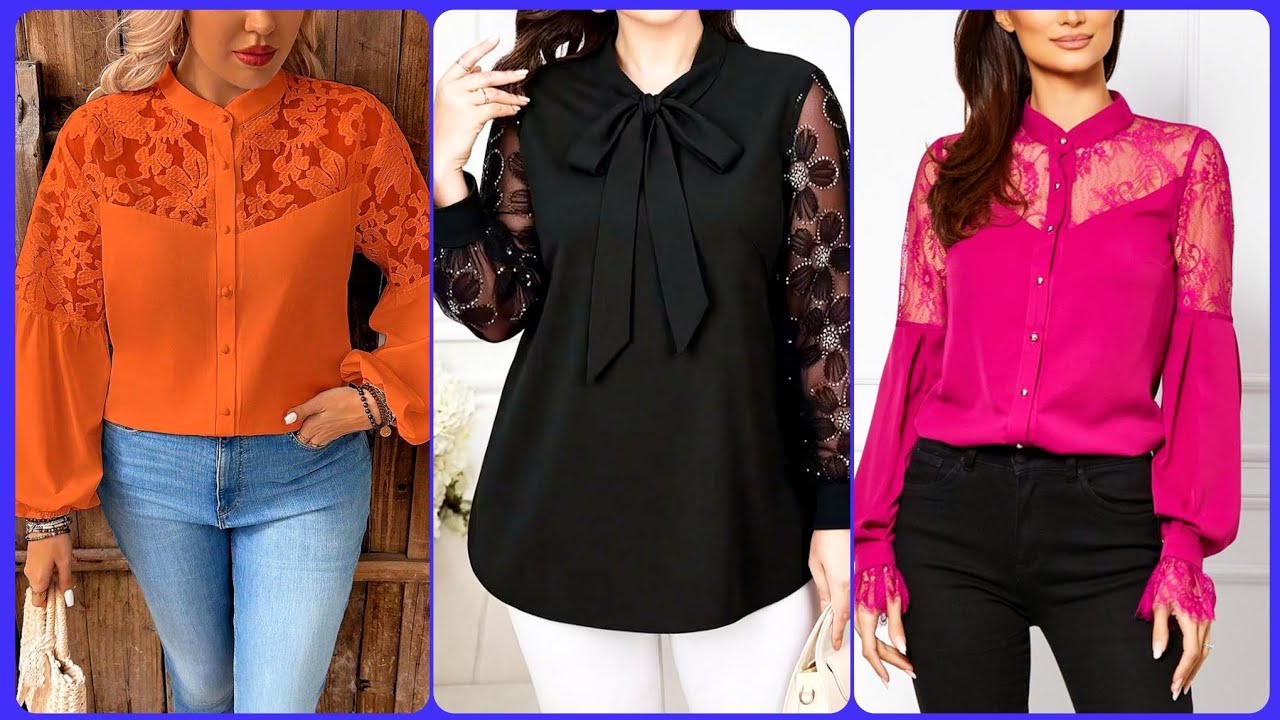 Must Try Lace Blouse Outfit Ideas | Stylish Tops to Elevate Your Everyday Look
