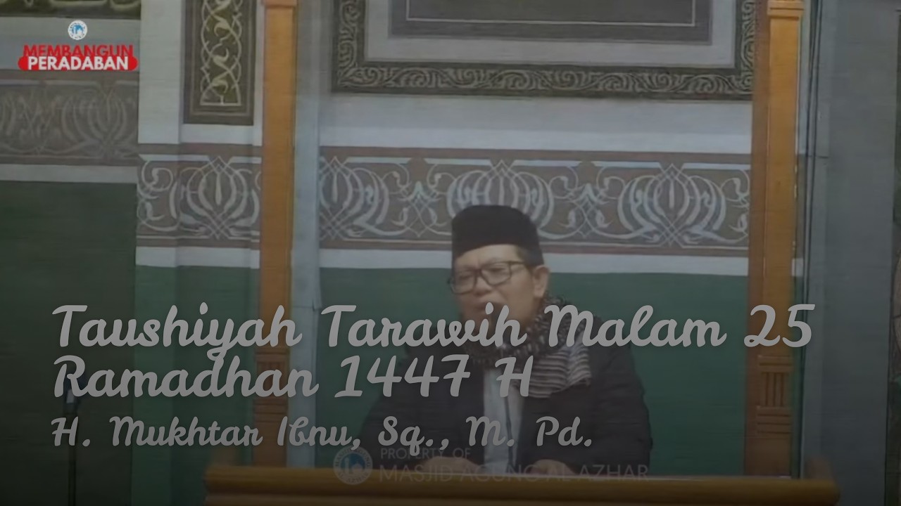 Solat Tarawih Malam 24 Ramadhan 1447 H |H. Mukhtar Ibnu, Sq., M. Pd.