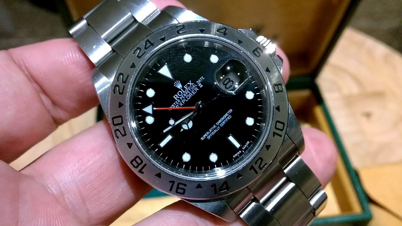 RICH PEOPLE REVIEWS - Rolex Explorer II 16570