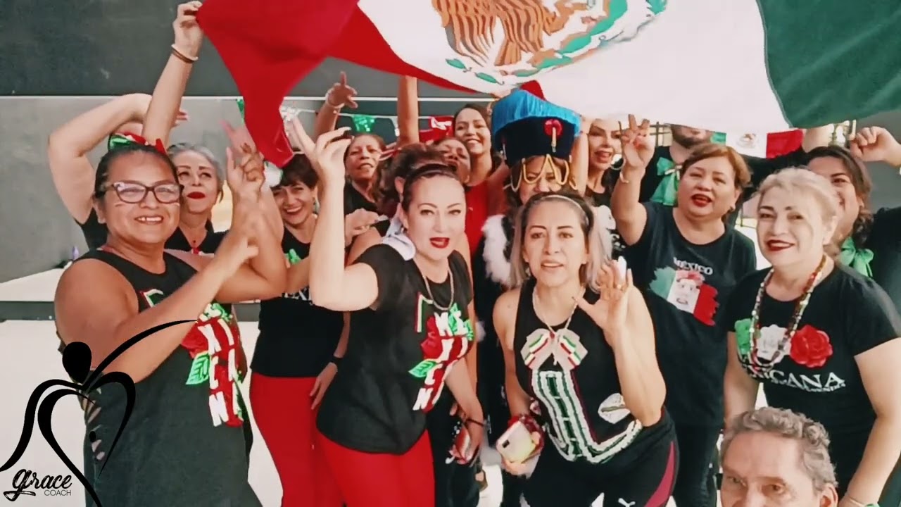 celebramos clase mexicana 2022 de #zumba somos mexicanas ❤️