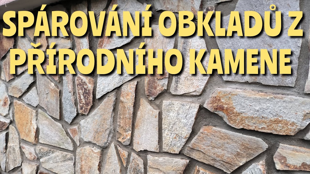 spárování obkladů z přírodního kamene // jointing of tiles //díl 2