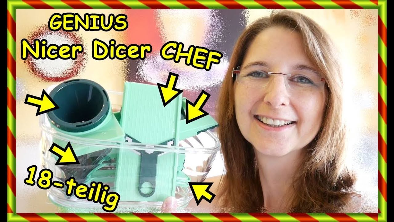 Unboxing NICER DICER CHEF 18-teilig  SoFie Haushalt Unperfekt Perfekt