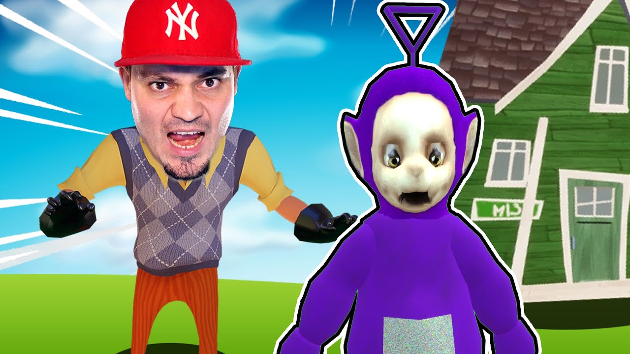 🚇 Gram jako SĄSIAD *Hello Neighbor* i gonię SLENDYTUBISIE! 😮
