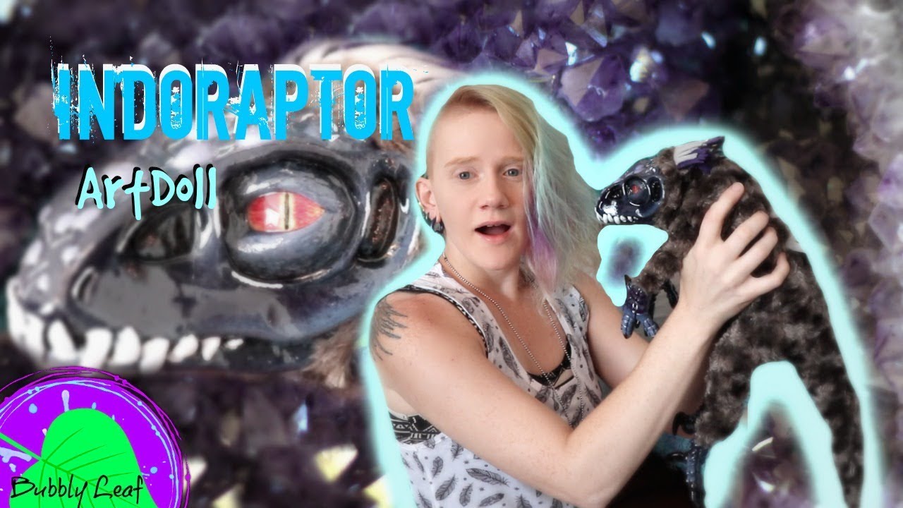 Making Indoraptor from Jurassic World || ArtDoll Tutorial