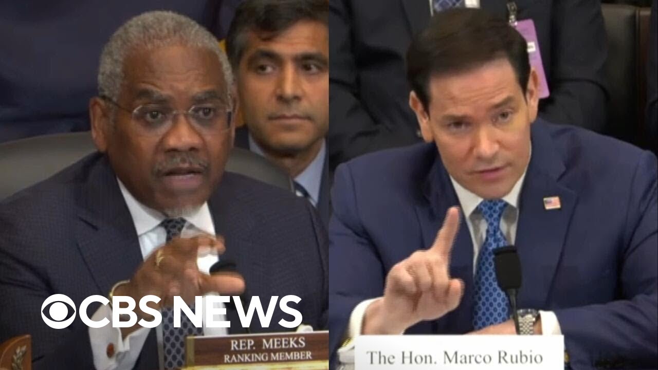 Watch: Lawmaker presses Rubio on impacts of Iran war and Trump's stock purchases linked to conflict