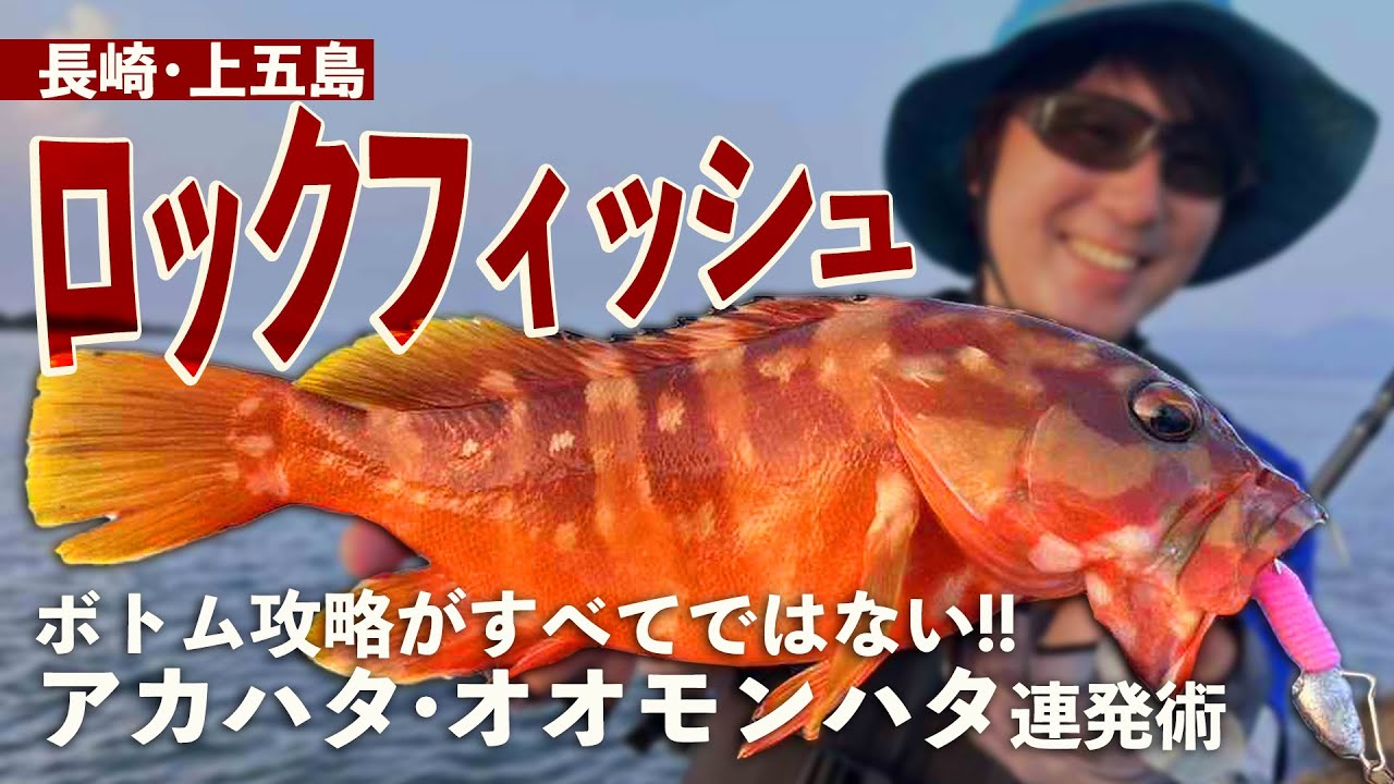 【ロックフィッシュ】ボトム攻略がすべてじゃない！磯場の好敵手・良型ハタ類の連発術