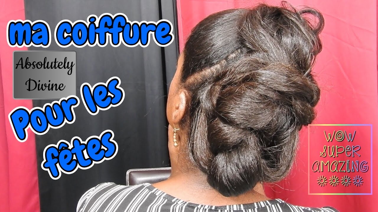 Tutoriel coiffure chic, facile pour les fêtes et cérémonies 🍒