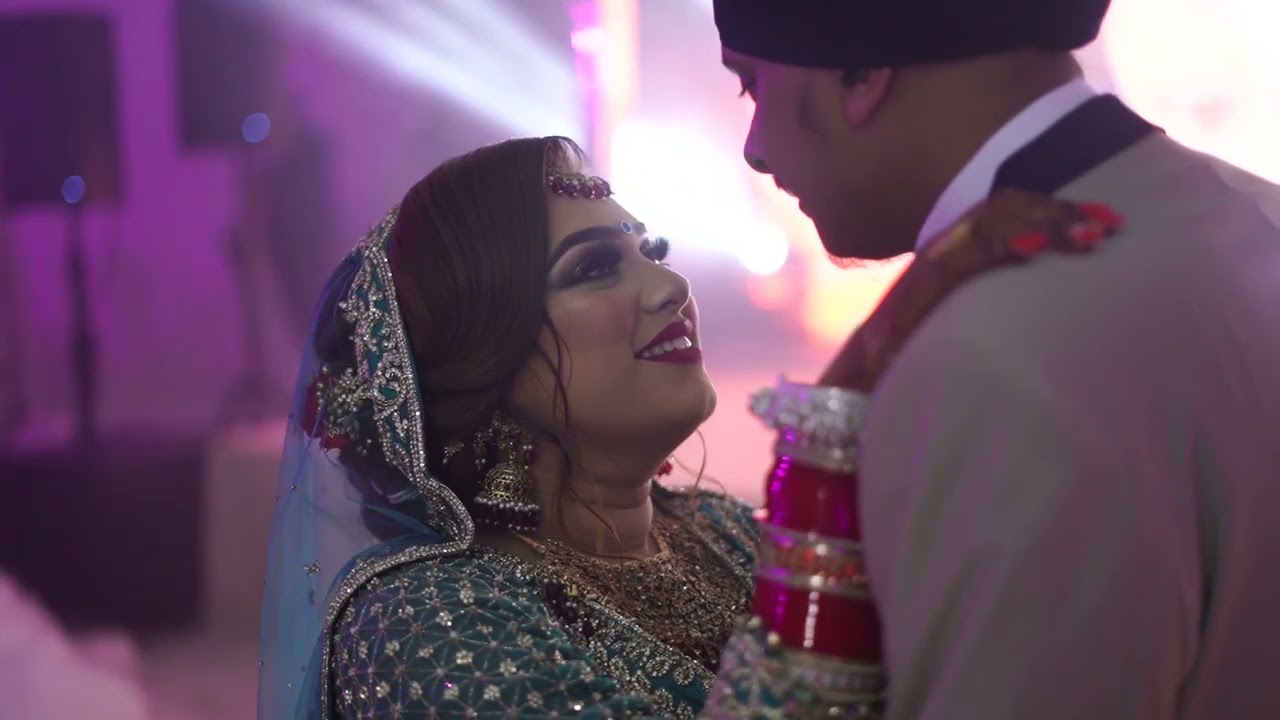 AMRITA KAUR AND GURMAIL SINGH | LAKEVIEW MARQUEE | FAIRLOP WATERS | WEDDING RECEPTION HIGHLIGHTS UK