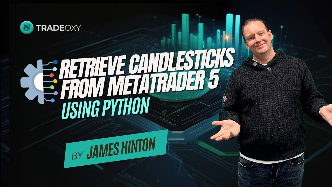 Retrieve Candlesticks from MetaTrader 5 Using Python in Seconds!🕒📈mql5 trading robot | metatrader 5