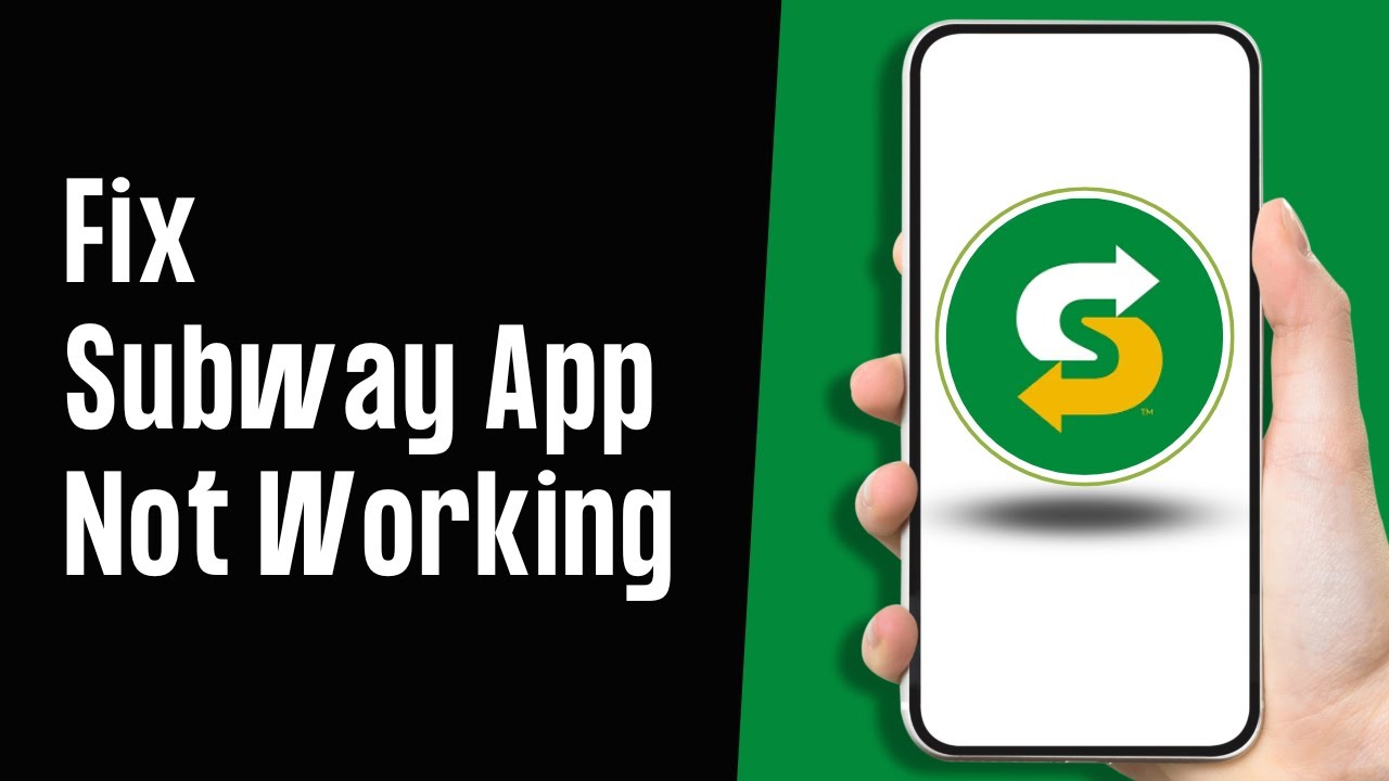 How to Fix Subway Kuwait App Not Working (2024)