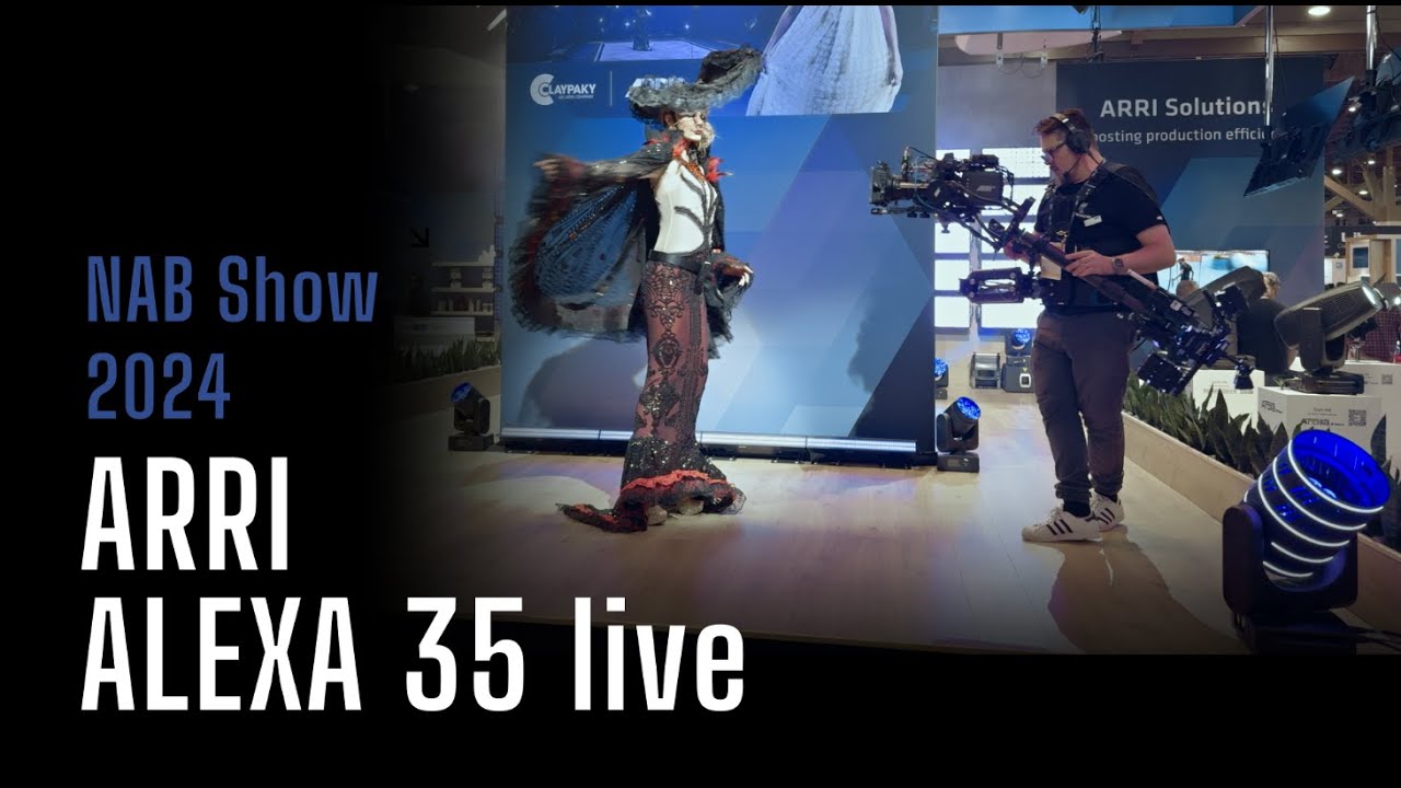 CREW CALL by KROPAC MEDIA von der NAB Show - Teil 1 Alles über die Arri Alexa 35 live