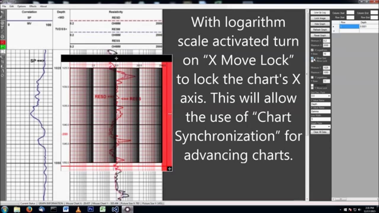 How to digitize a well log charts and graphs with Log Evolve