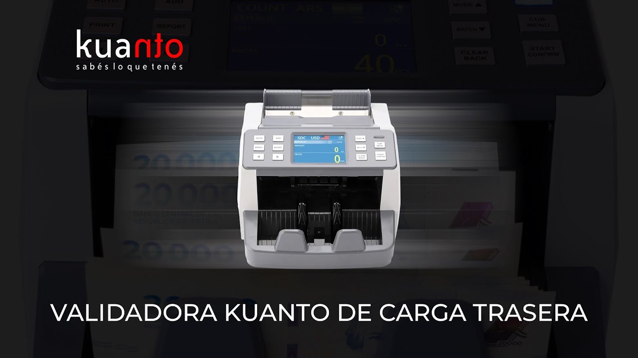 Validadora Kuanto de Carga Trasera