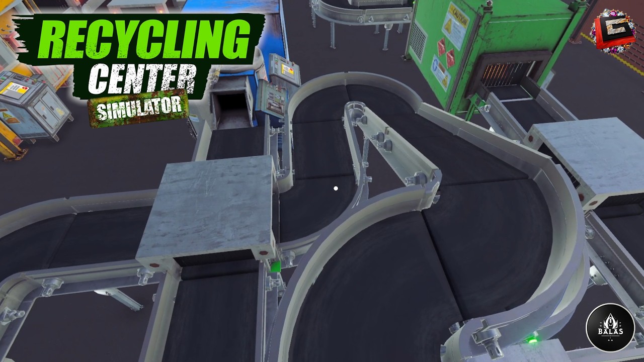 Electronic Components & Spaghetti Conveyors! || E12 of 'Recycling Center Simulator'