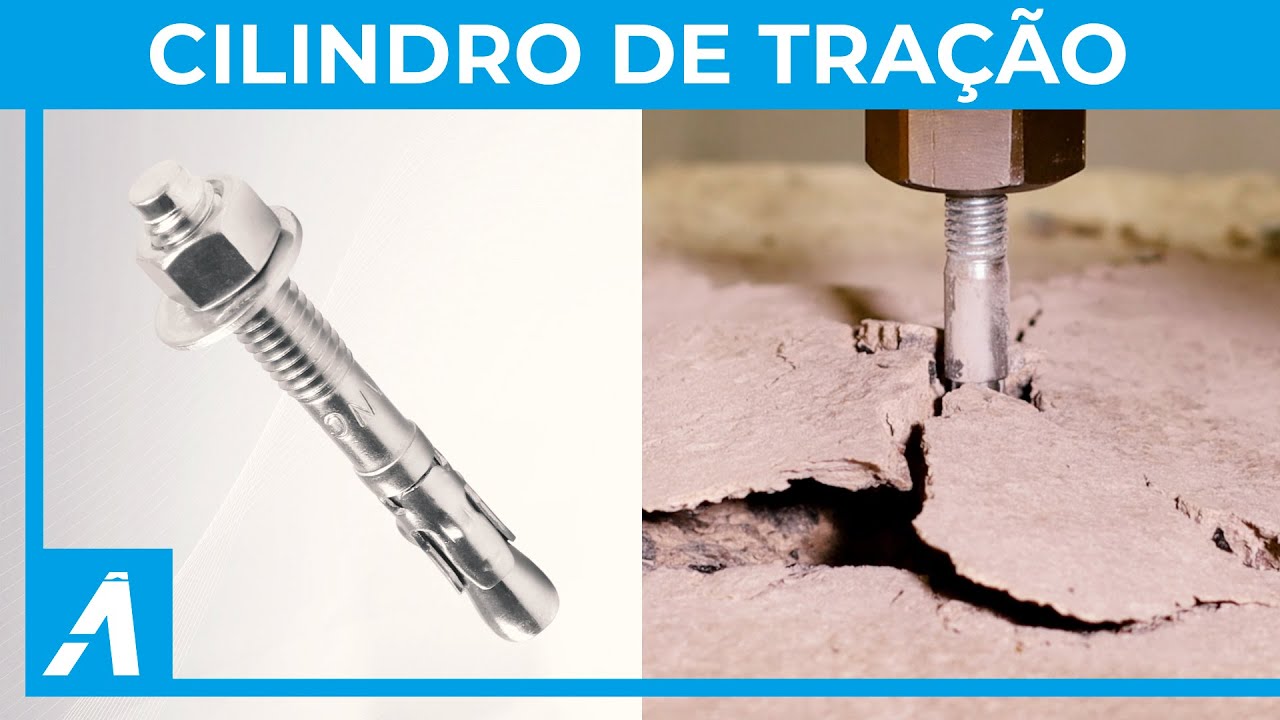 Ensaio de Resistência à Tração - Realizado no Cilindro de Tração | Âncora Sistemas de Fixação