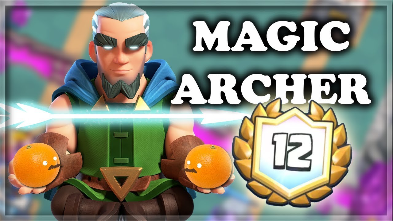 12 Wins Magic Archer Draft Challenge | 3 Leggies in a ROW! | Clash Royale 🍊