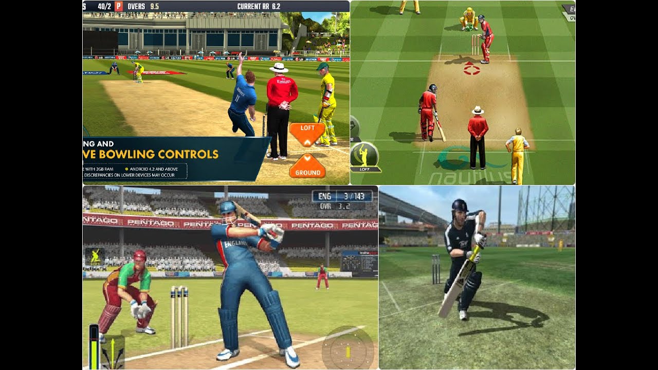 TOP 10 FREE CRICKET GAMES FOR ANDROID