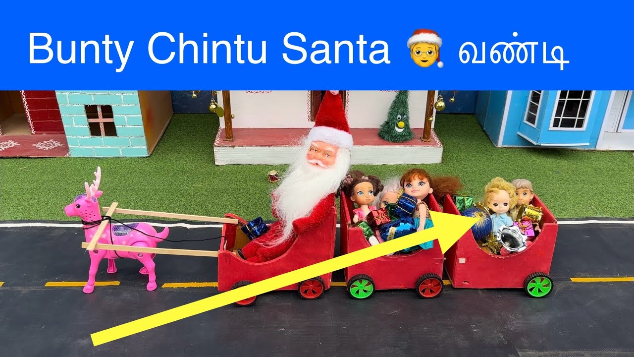 மண்வாசனை Episode 811 |  Bunty Chintu in Santa Carriage | Classic Mini Food | Chutti Bomma