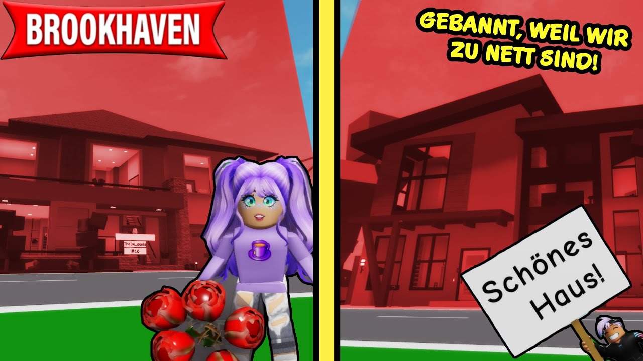 IN JEDEM HAUS GEBANNT IN BROOKHAVEN, WEIL WIR ZU NETT SIND! [Roblox Brookhaven 🏡RP]
