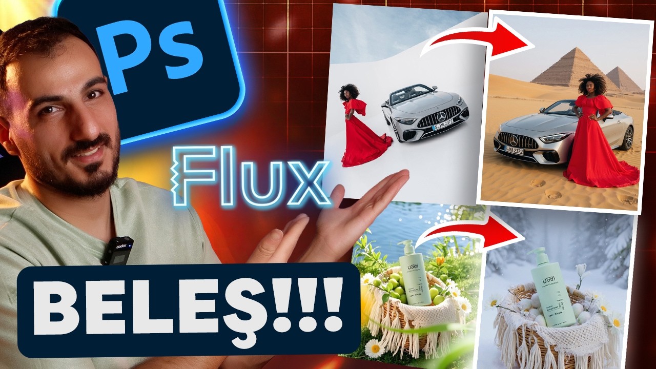 SINIRSIZ ÜCRETSİZ 🆓 Photoshop + Flux Ai Eklenti = Harikalar Yarat!