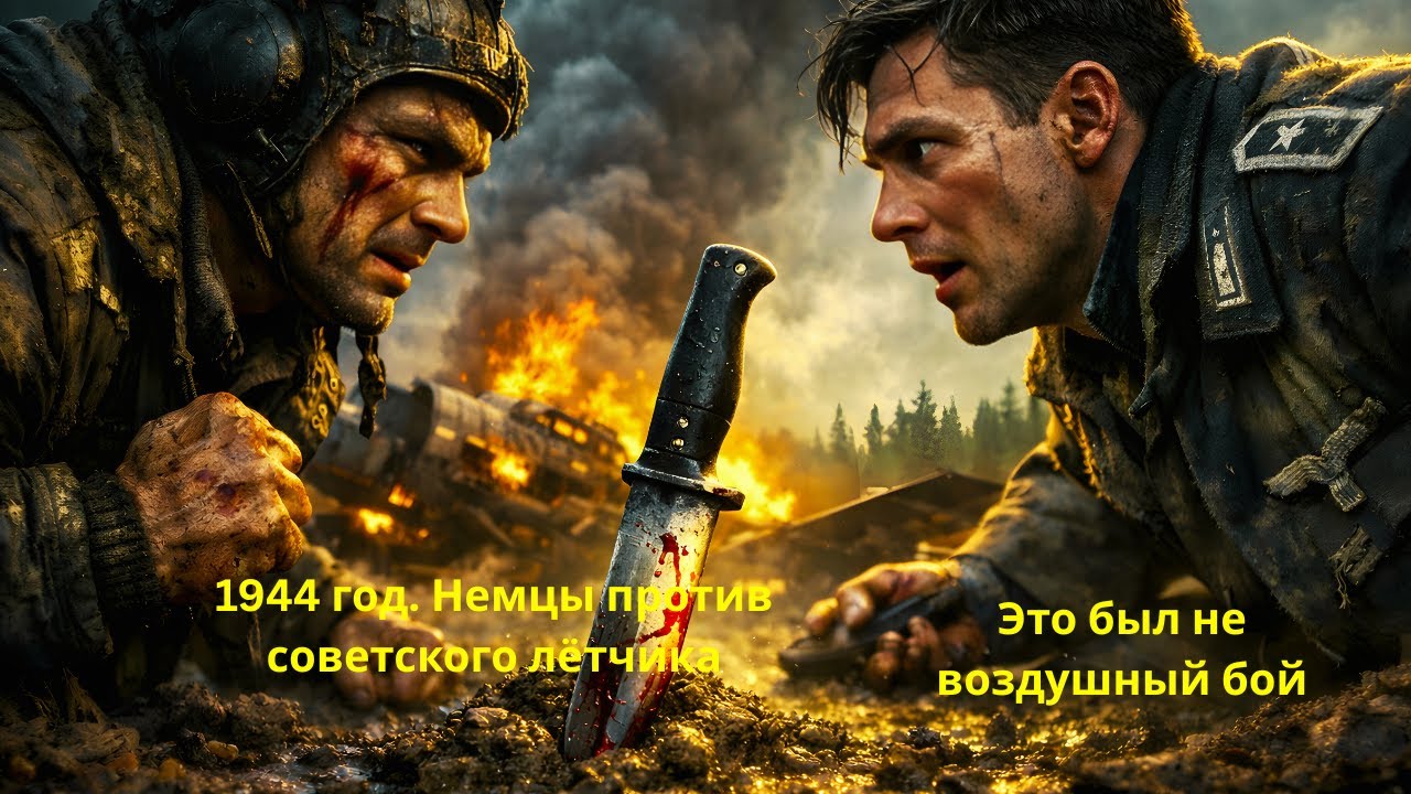 Советский и немецкий лётчики встретились лицом к лицу — бой был НЕ В НЕБЕ | Легендарная дуэль