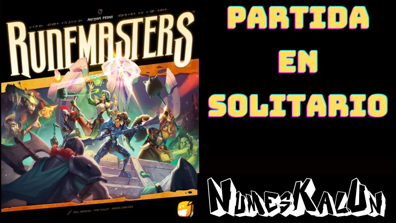 Runemasters - Partida en Solitario