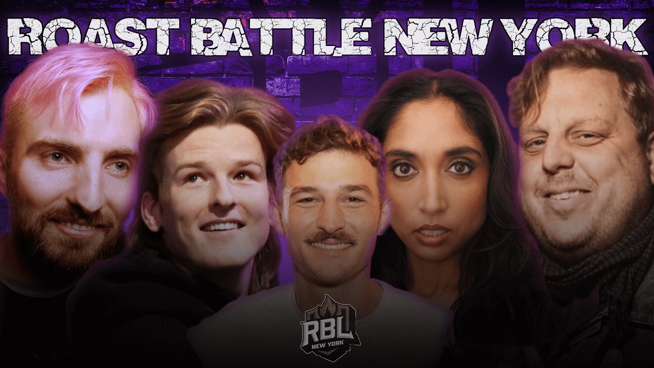 Roast Battle League NY 46: Dan Wickes | Lukas McCrary | Subhah Agarwal | Derek Humphrey