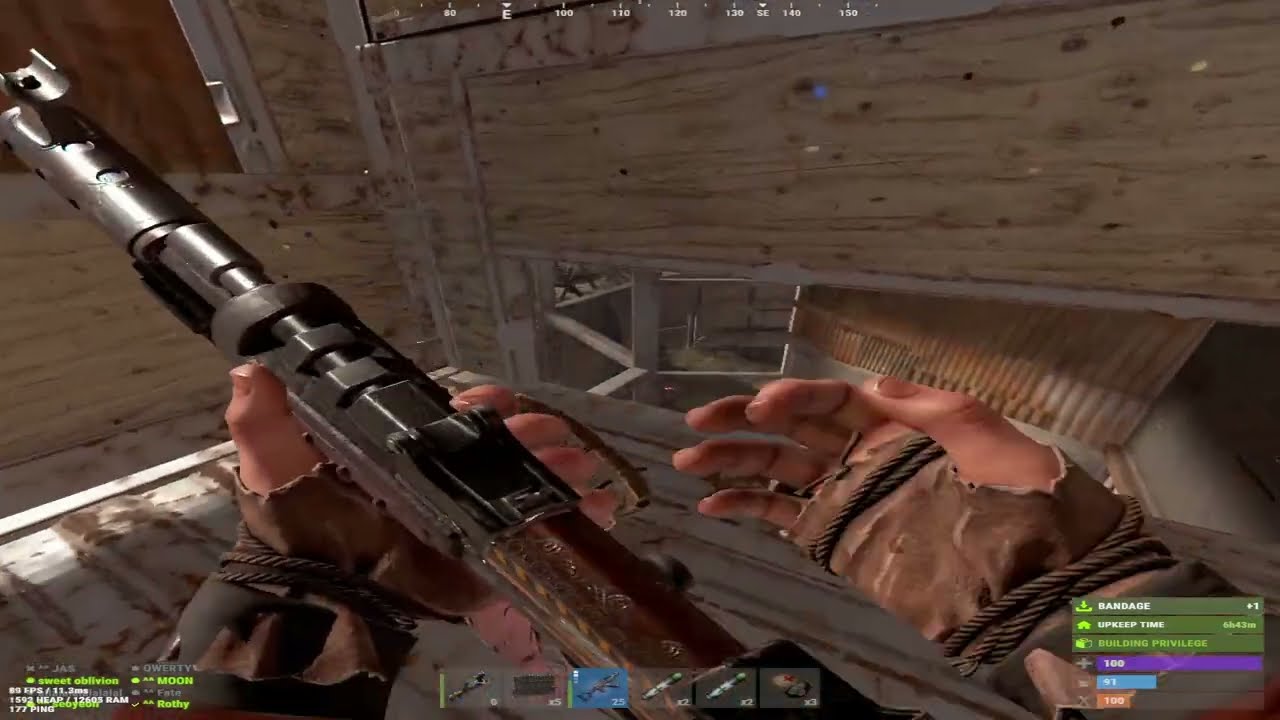 Rustafied US Long III 20+ zerg raided us | RUST