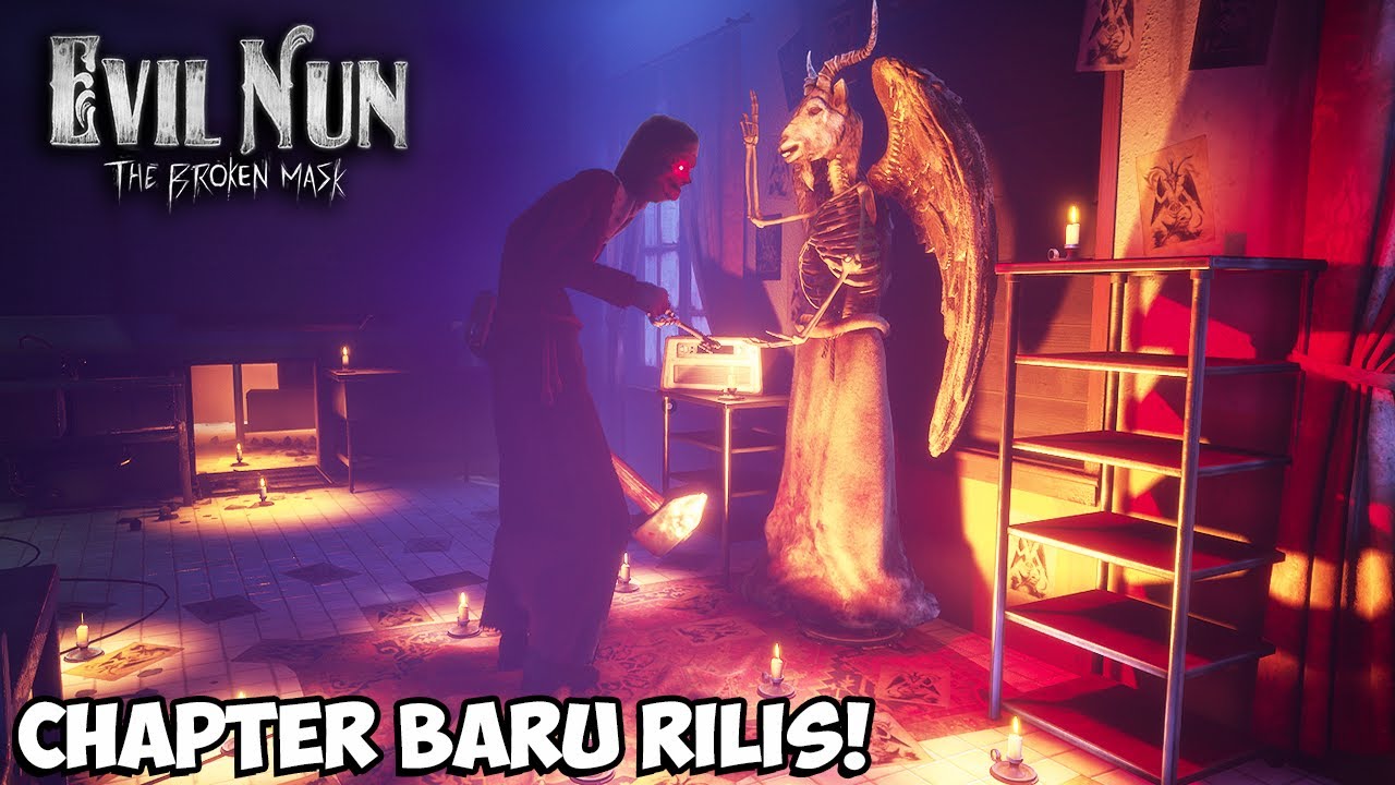 SUSTER IBLIS MENYEMBAH PATUNG BAPHOMET! Evil Nun: The Broken Mask