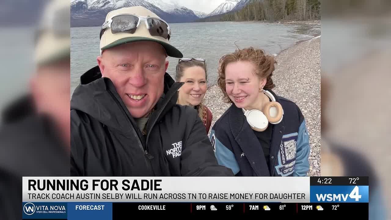 Trevecca track coach Austin Selby embarks on run across Tennessee for daughter’s recovery