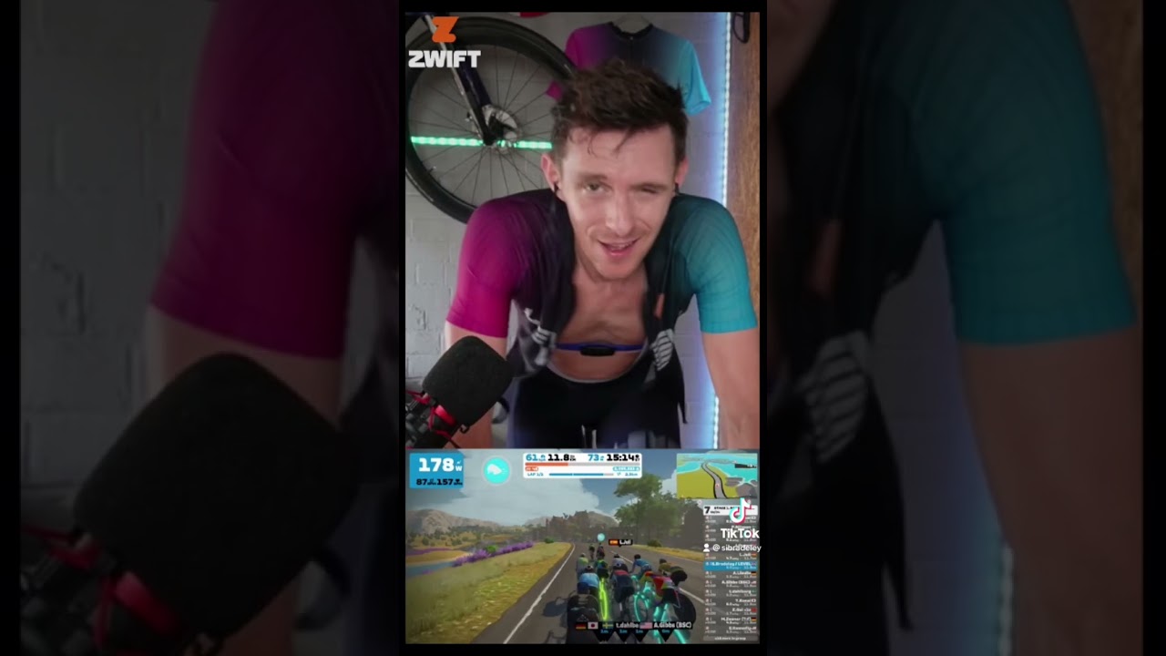 It&rsquo;s not all ZRL- this morning I kicked of ZRacing for February. #zwift #zwiftracing #zracing