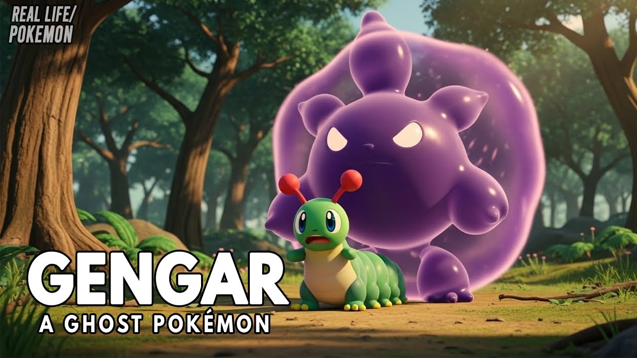 Real Life Pokémon: Gengar — The Shadow Predator (Pokemon Documentary)