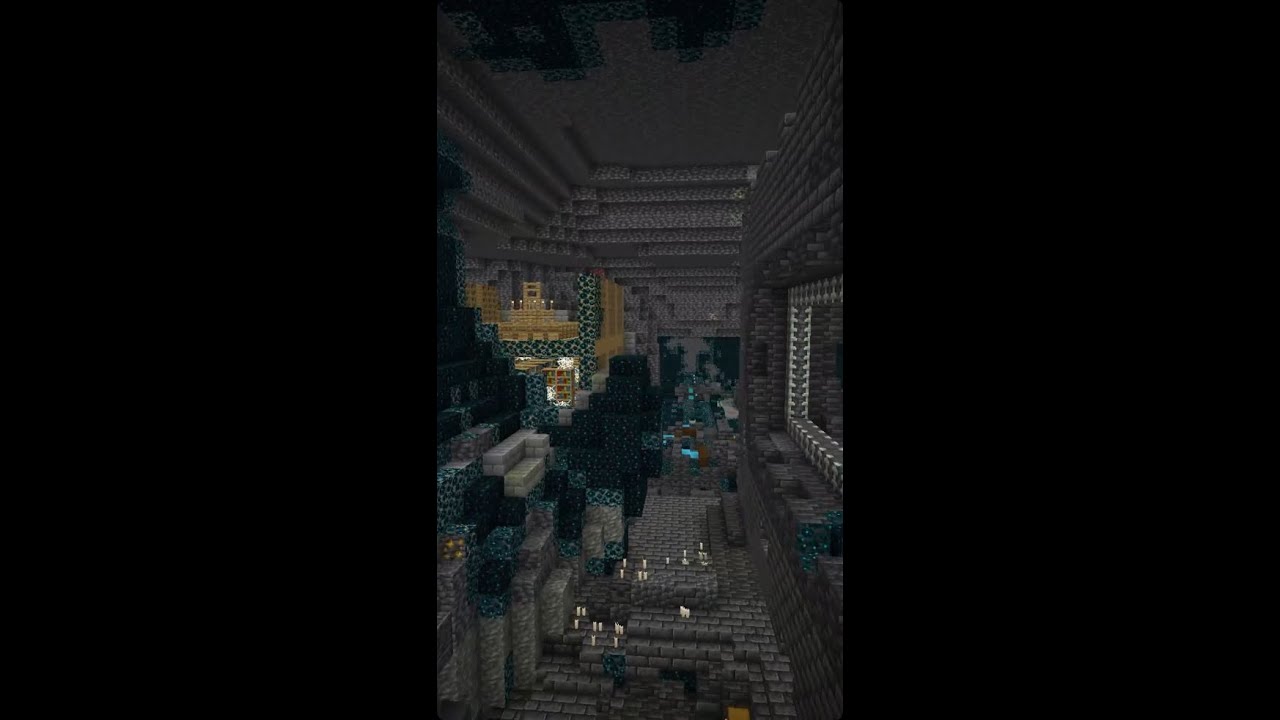 Stronghold in Ancient City | Minecraft Seed