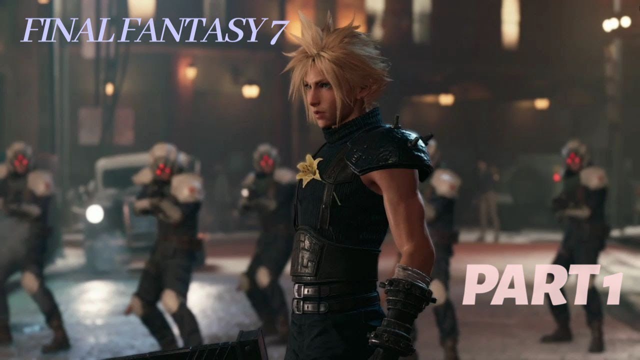 FINAL FANTASY 7 REMAKE DEMO |  BOMMING MISSION | PS4