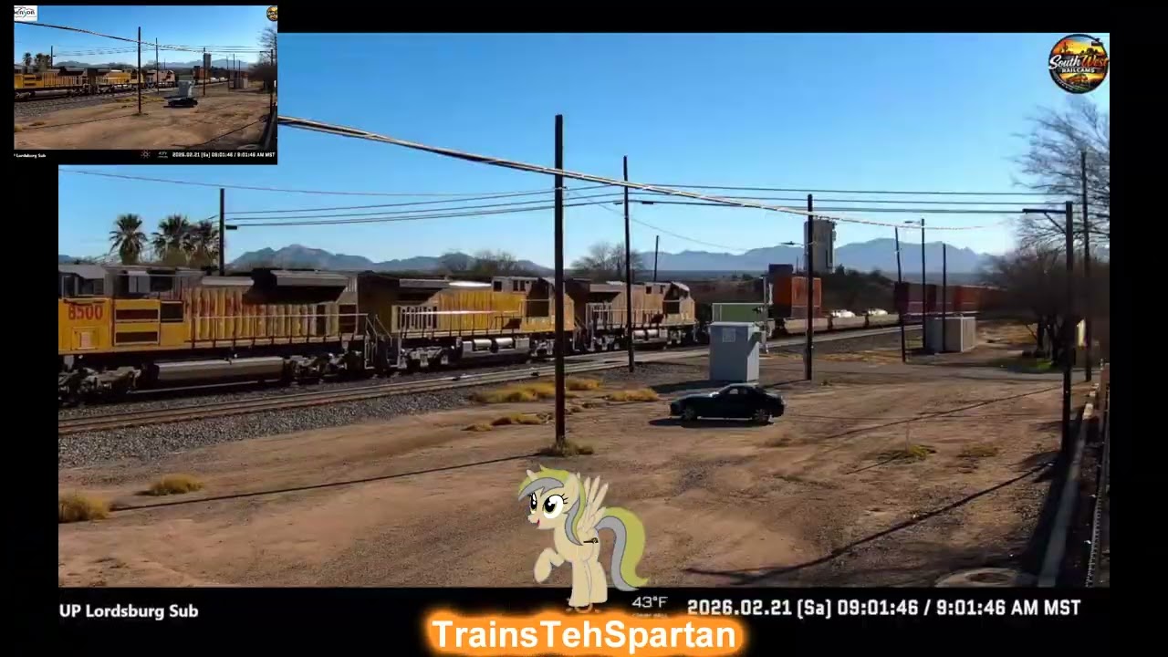 [Sparta Remix] Union Pacific Train Has A Sparta Extended Remix