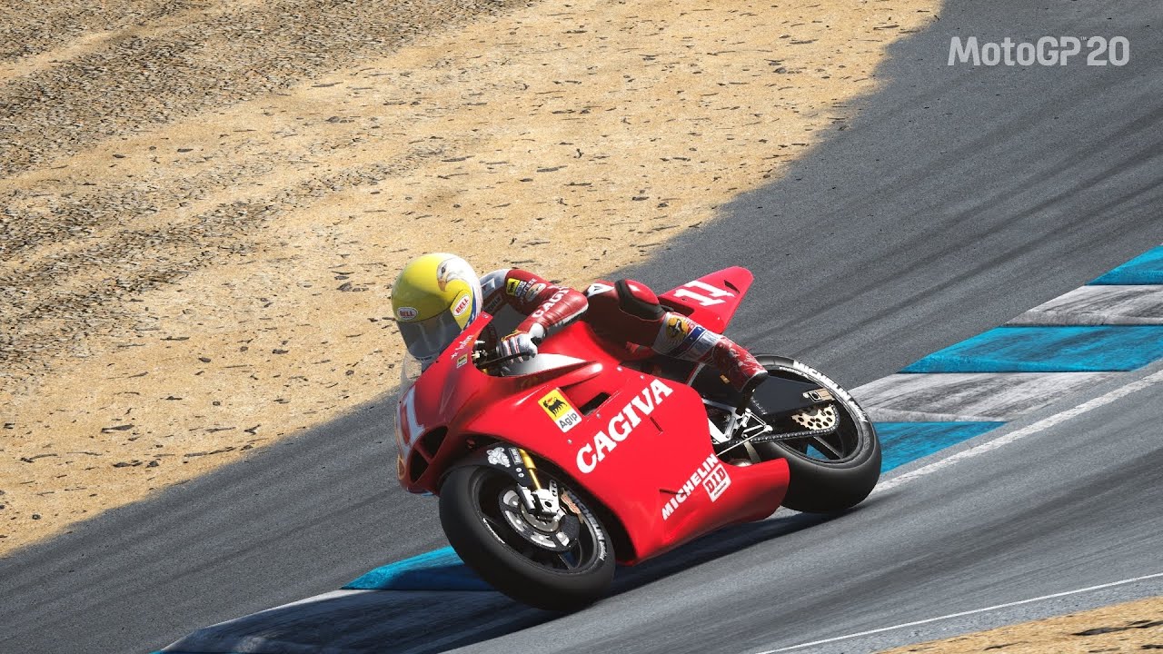 Motogp 20 John Kocinski Cagiva C594 Laguna Seca