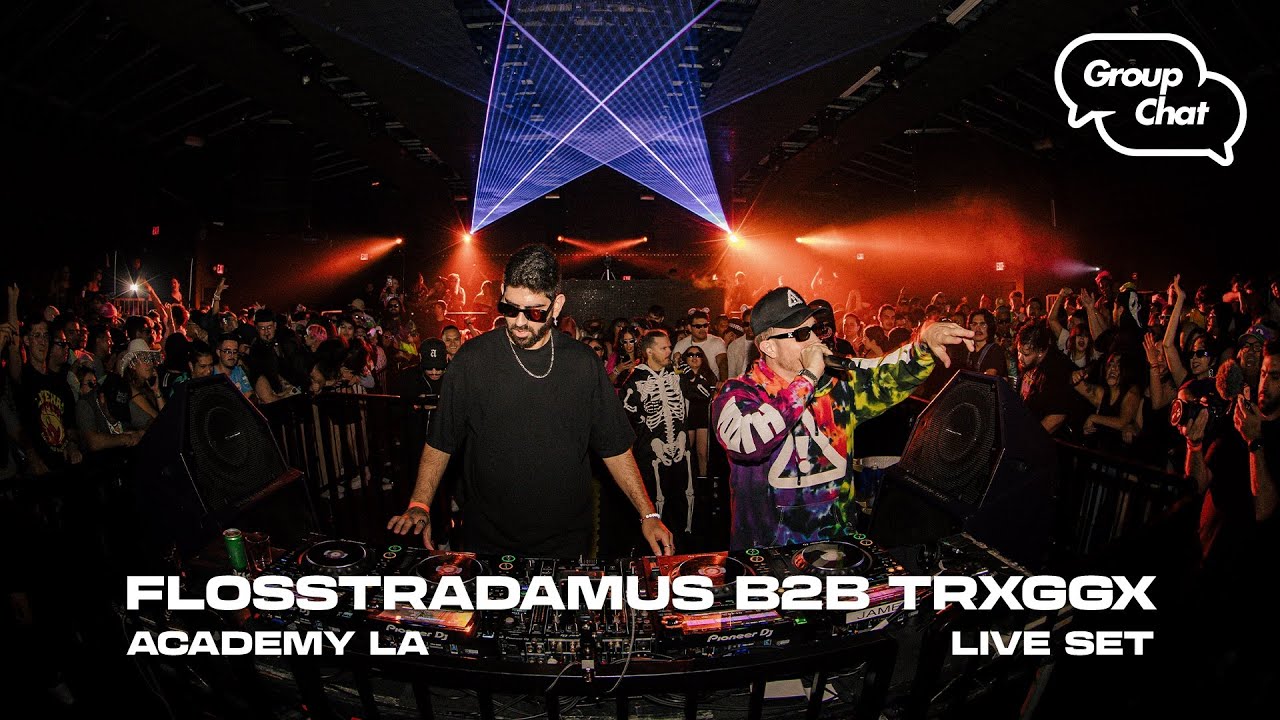 Flosstradamus x Trxggx LIVE @ Group Chat Club LA [TRAP / BASS]