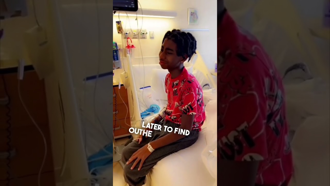 His dad flew home from the army to see his son in the hospital ❤️