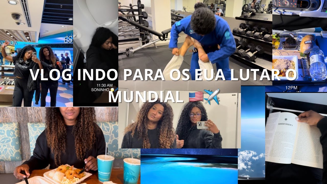 VLOG INDO PARA OS EUA LUTAR O MUNDIAL 🇺🇸