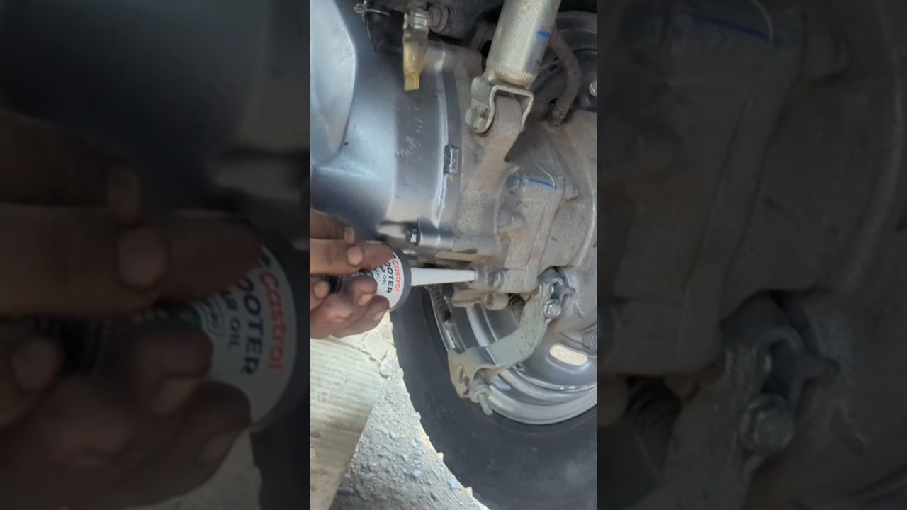 Gear Oil In Activa 125 || Castrol Gear Oil For Activa 125