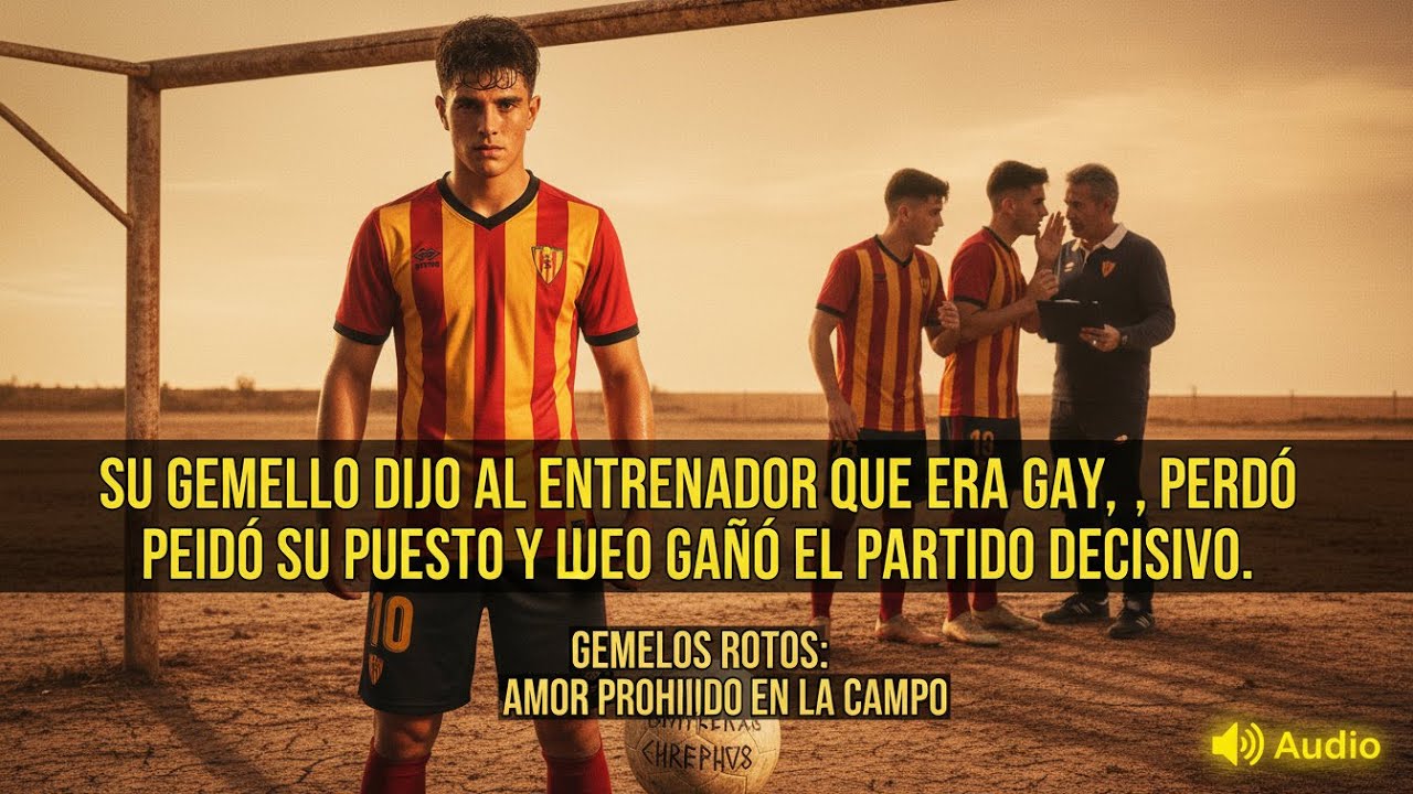 SU GEMELLO DIJO AL ENTRENADOR QUE ERA GAY, PERDIÓ SU PUESTO Y LUEGO GANÓ EL PARTIDO DECISIVO.