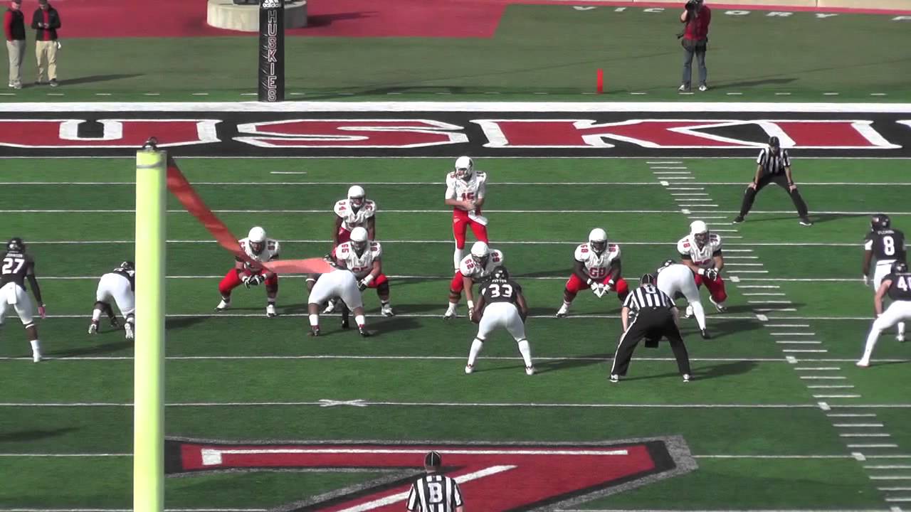 football linemen in 2 point stance [without tight zone] John Strollo