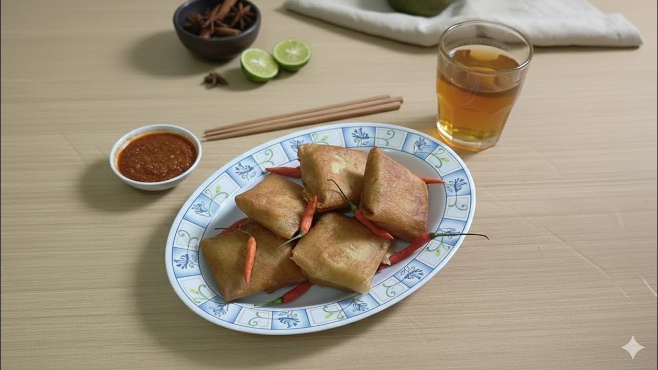 Resep Martabak Telur Tahu Praktis dan Ekonomis
