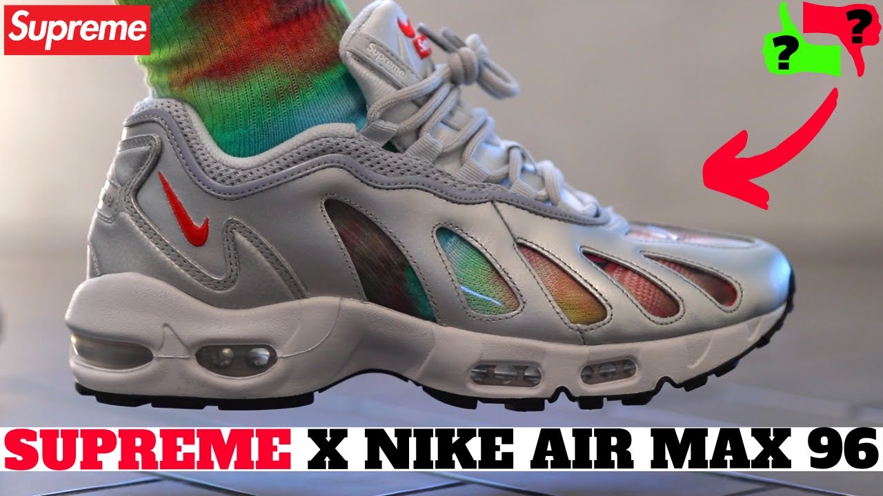 WHY I LIKE SUPREME x NIKE 'BRICKS'! Air Max 96 Review + On Feet!