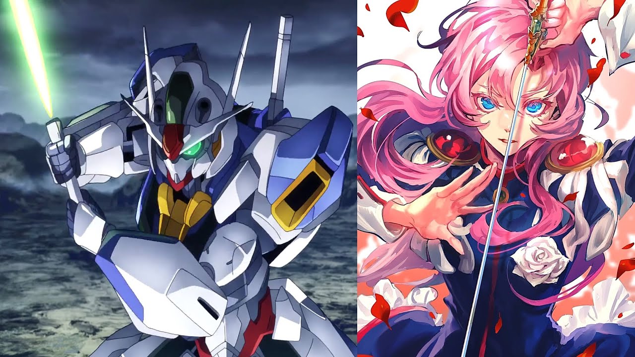 Witch From Mercury & Utena Ep 1 Comparison l 機動戦士ガンダム 水星の魔女 + 少女革命ウテナ 比較 (Gundam Revolutionary Girl)