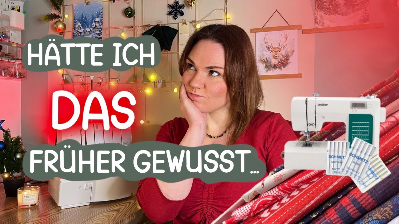 Nähen für Anfänger – richtig starten, Material & typische Fehler